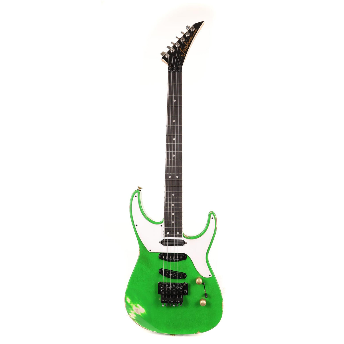 Jackson Custom Shop SL Soloist 3S-V Slime Green — 2