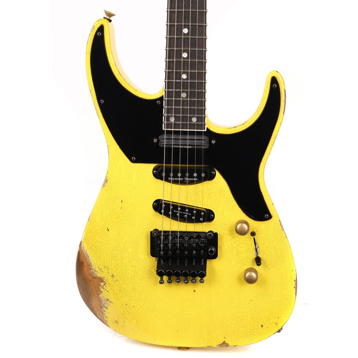 Jackson Custom Shop SL Soloist 3S-V Graffiti Yellow