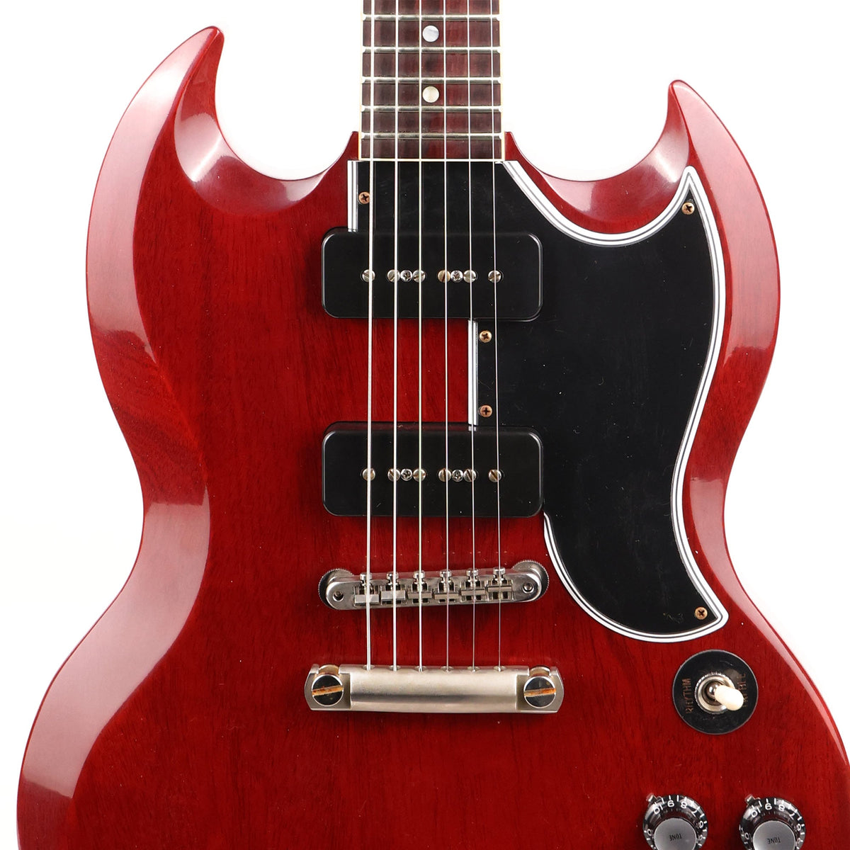 Gibson Custom Shop 1963 SG Special with ABR-1 Made 2 Measure Cherry — 6