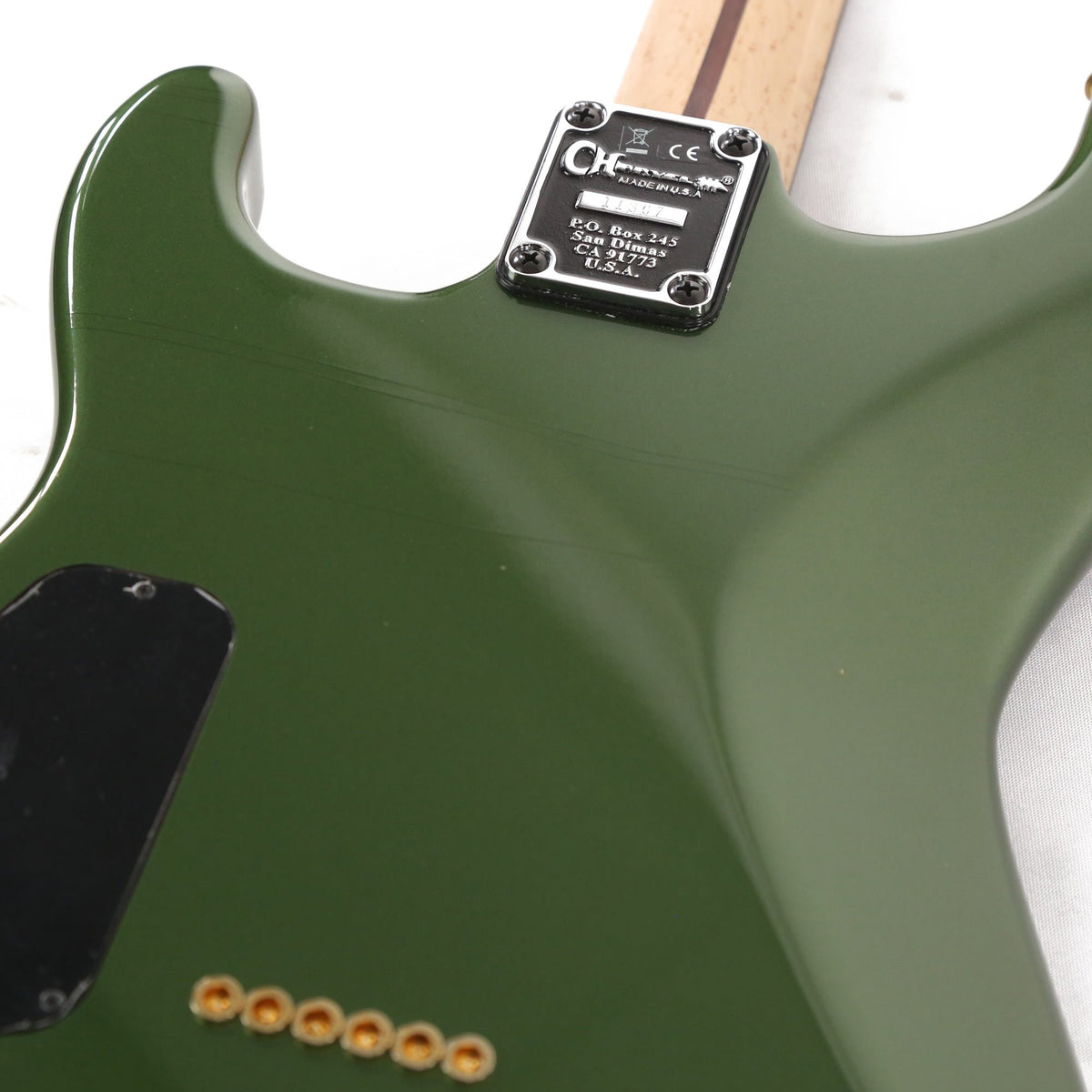 Charvel Custom Shop San Dimas NOS Nitro Cadillac Green 2019 — 9