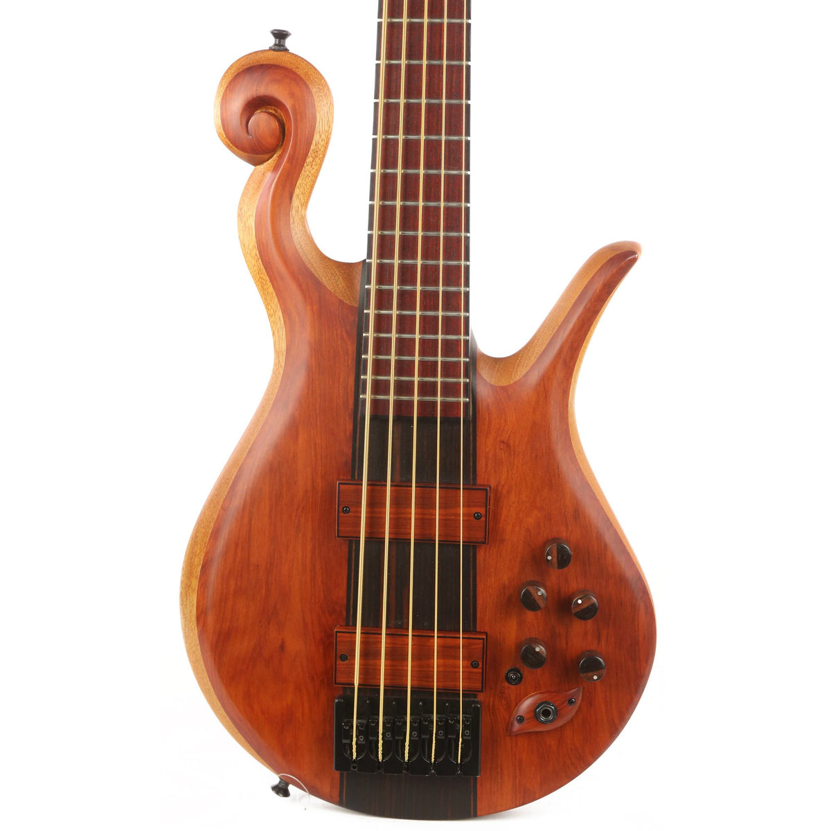 Hilton Scroll 5-String Bass — 1