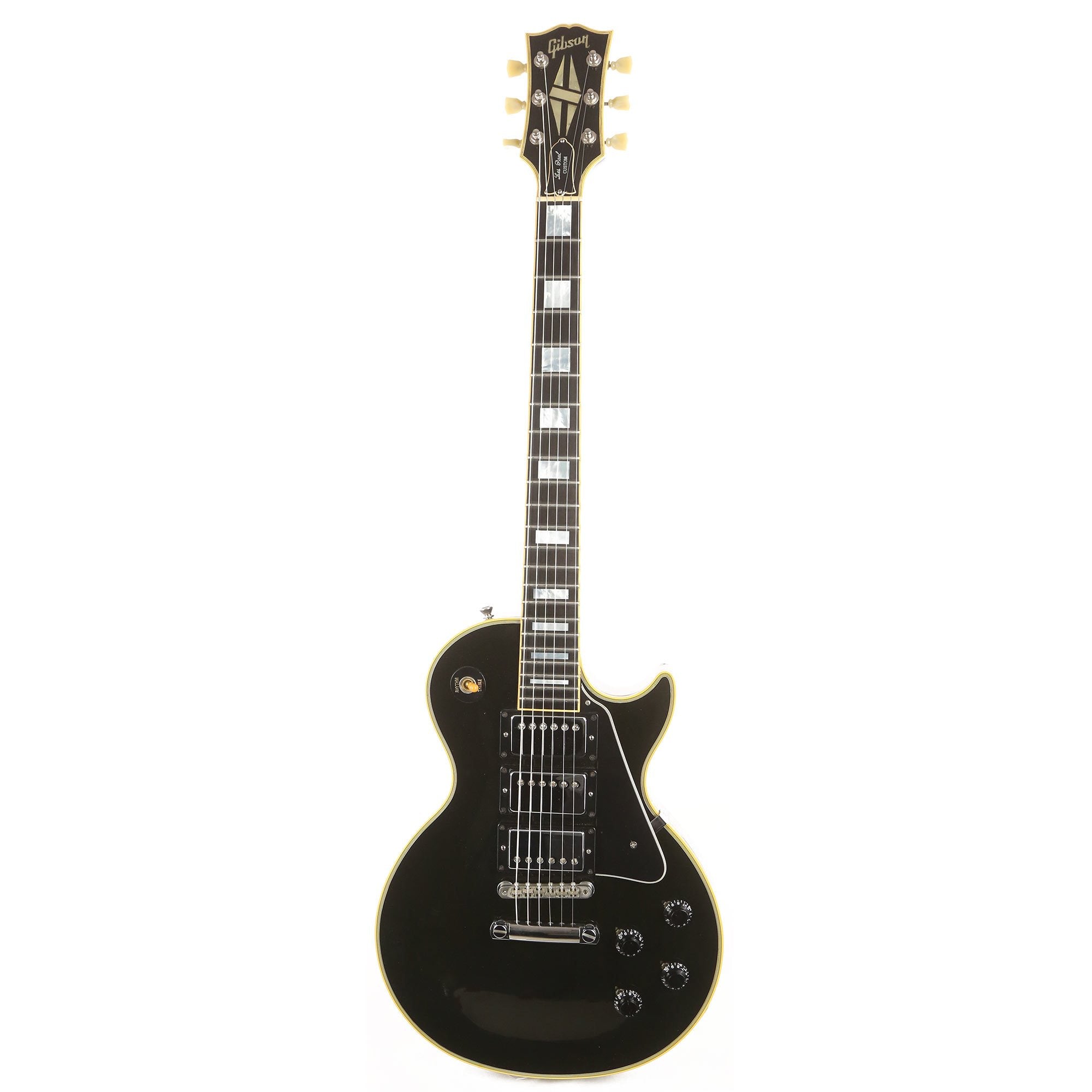 1993 Gibson Custom Shop Les Paul Custom Ebony | The Music Zoo