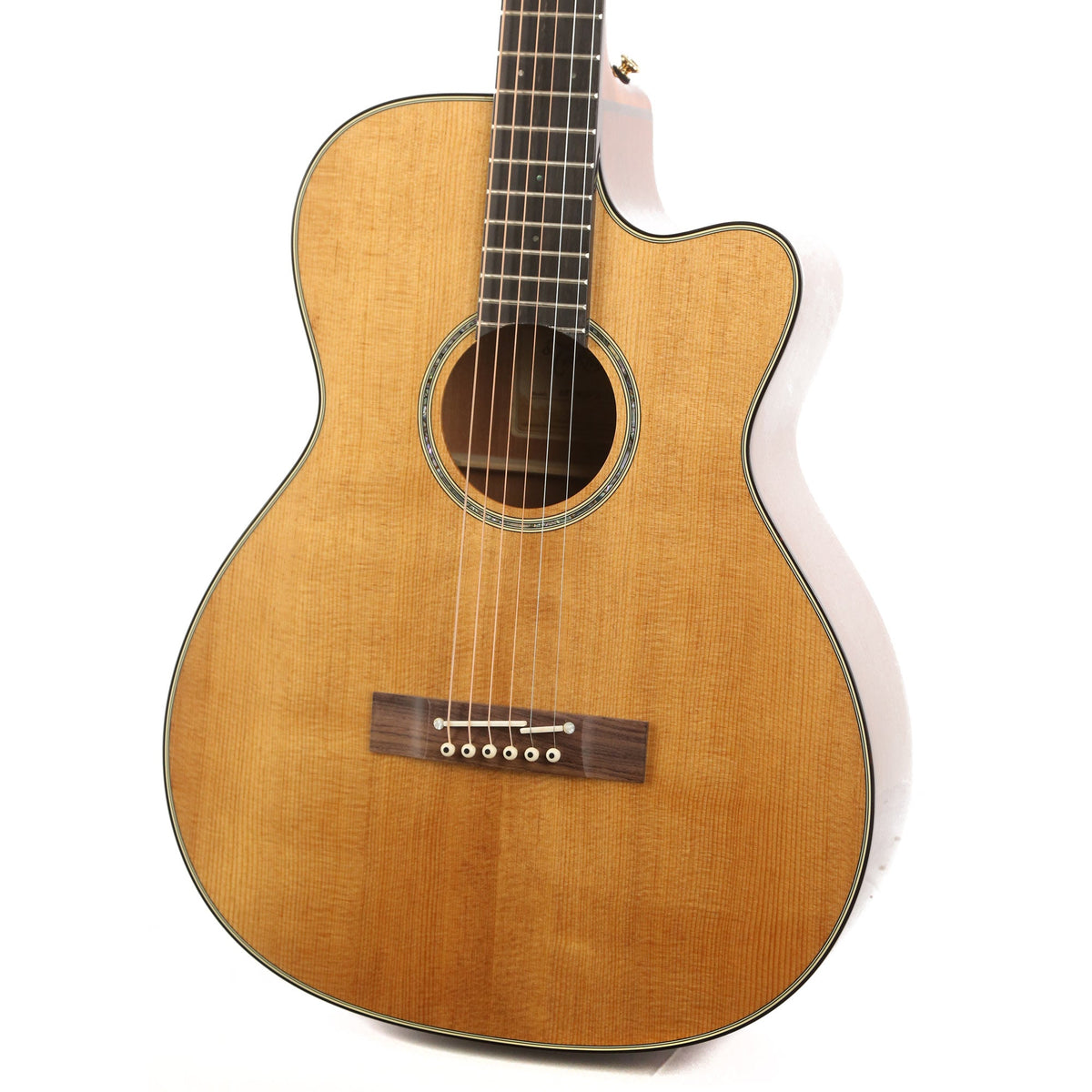 Takamine EF740FS TT Orchestra Acoustic-Electric Natural — 6