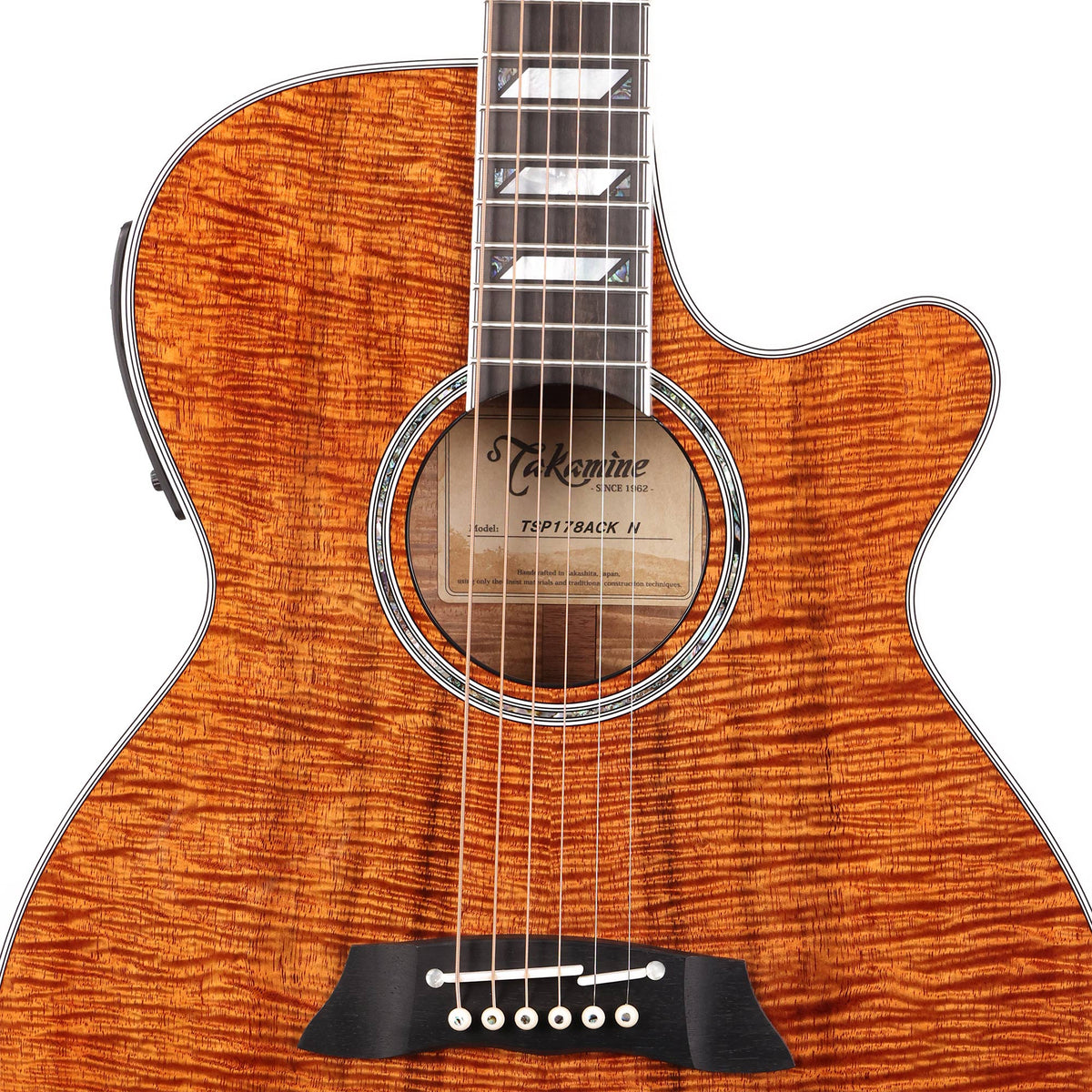 Takamine TSP178ACKN Thinline Acoustic-Electric Koa — 6
