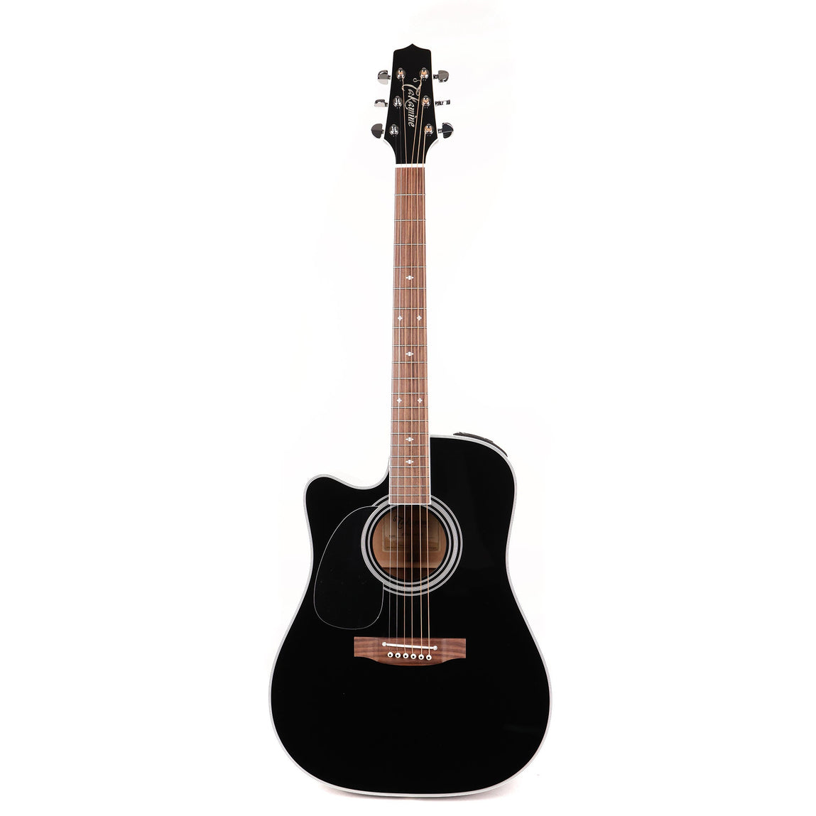 Takamine Legacy Series EF341SC Left-Handed Acoustic-Electric Black