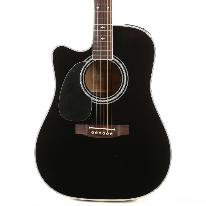 Takamine Legacy Series EF341SC Left-Handed Acoustic-Electric Black Used