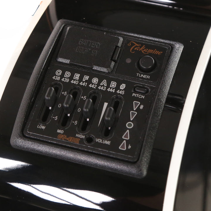 Takamine Legacy Series EF341SC Left-Handed Acoustic-Electric Black Used