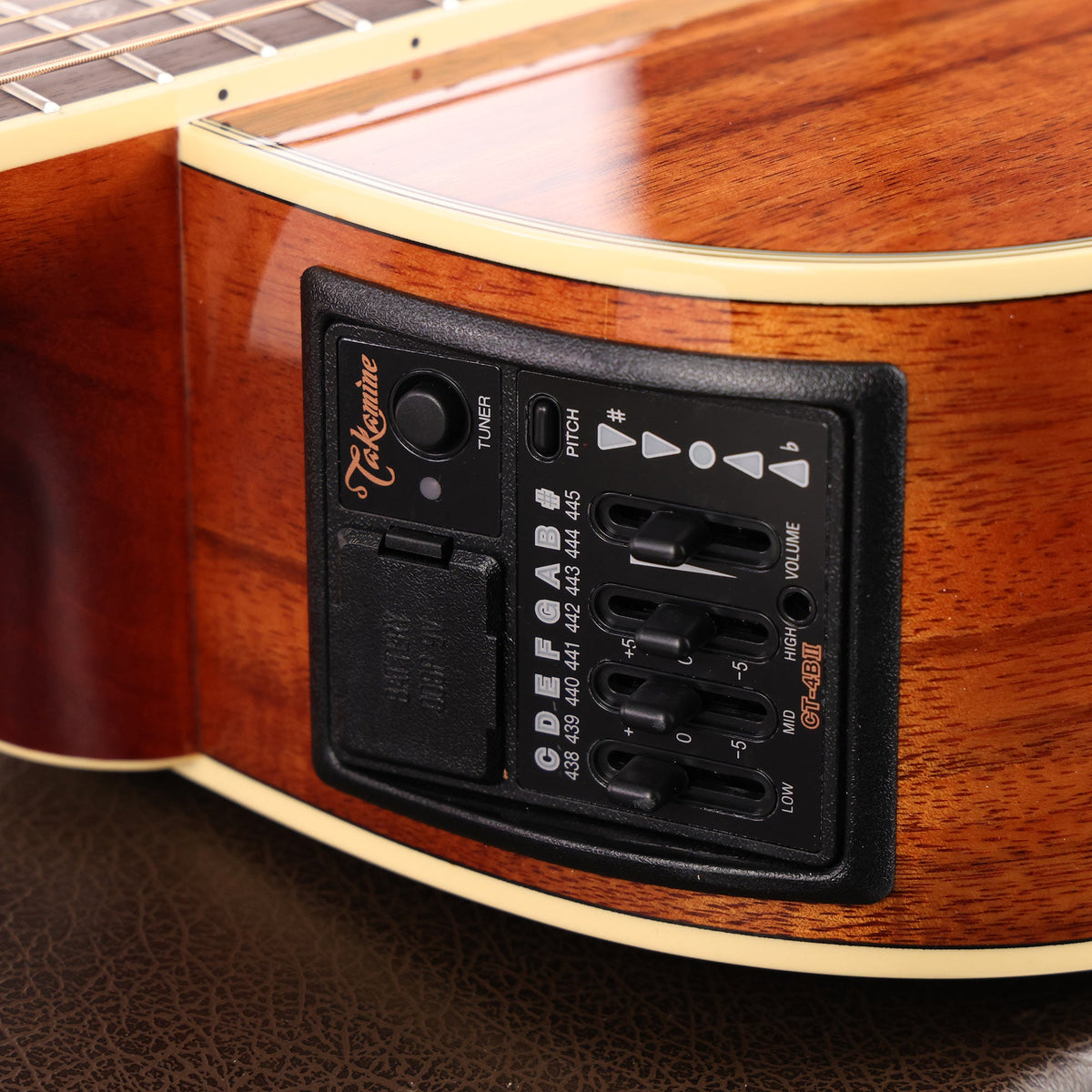 Takamine Legacy EF508KC Acoustic-Electric Natural Koa — 9