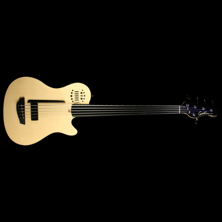 Used Godin A5 Ultra Semi-Acoustic Fretless Bass