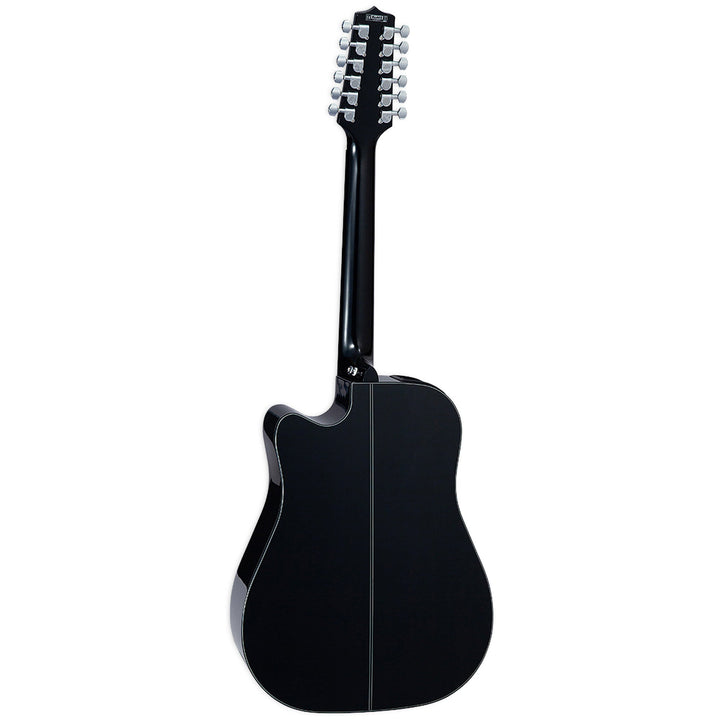 Takamine GD30CE-12 BLK 12-String Dreadnought Cutaway Acoustic-Electric Black