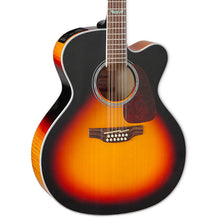 Takamine GJ72CE-12 BSB 12-String Jumbo Acoustic-Electric Brown Sunburst