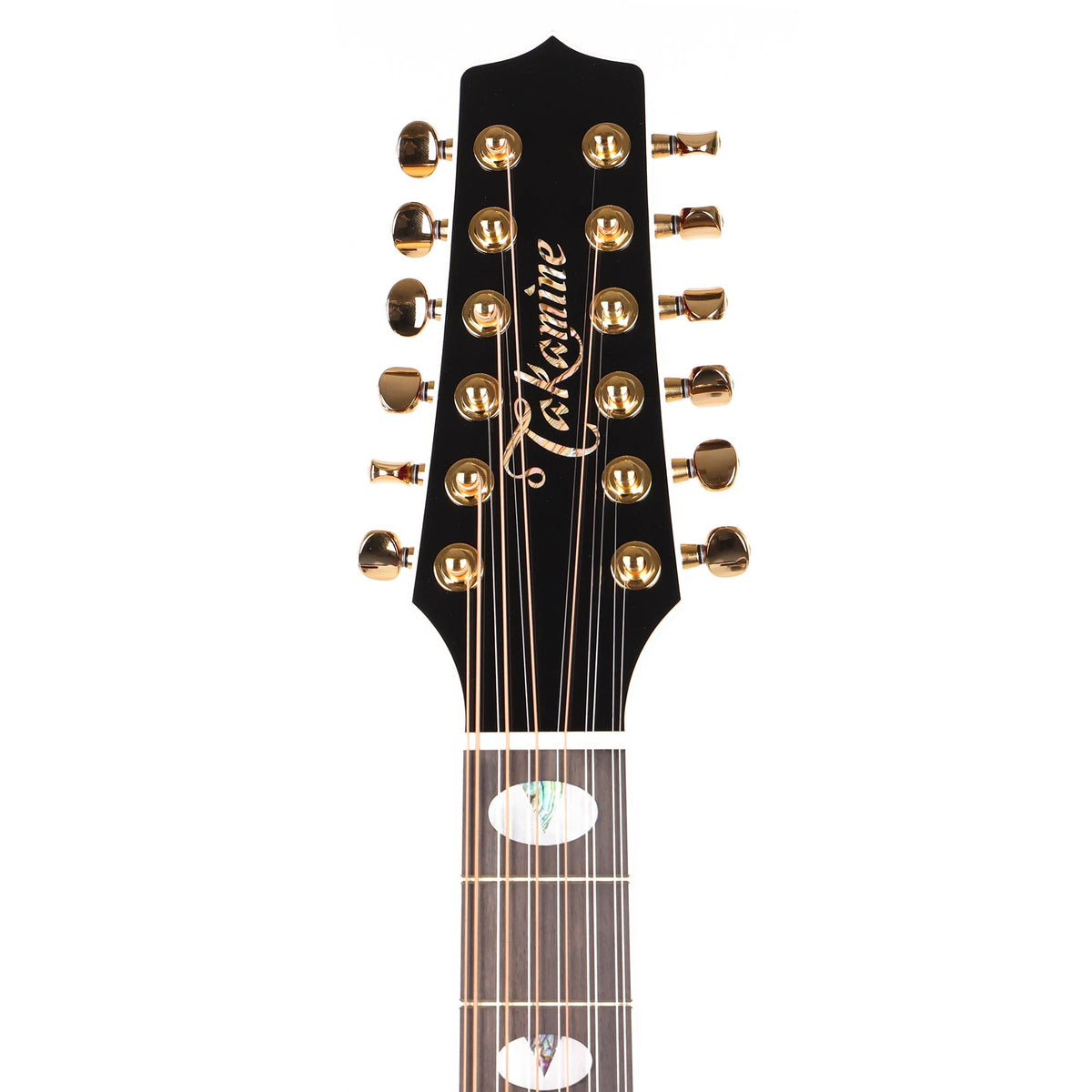 Takamine TSP158C-12 STR Thinline 12-String Acoustic-Electric See-Through Red — 4