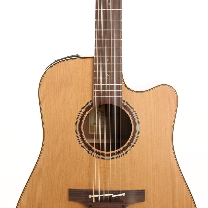 Takamine Pro Series  P3DC-12 Dreadnought Cutaway 12-String Acoustic-Electric Natural