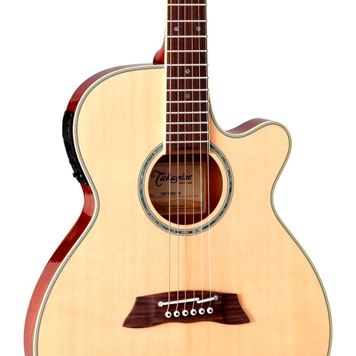 Takamine TSP138C N Thinline Acoustic-Electric Natural — 4