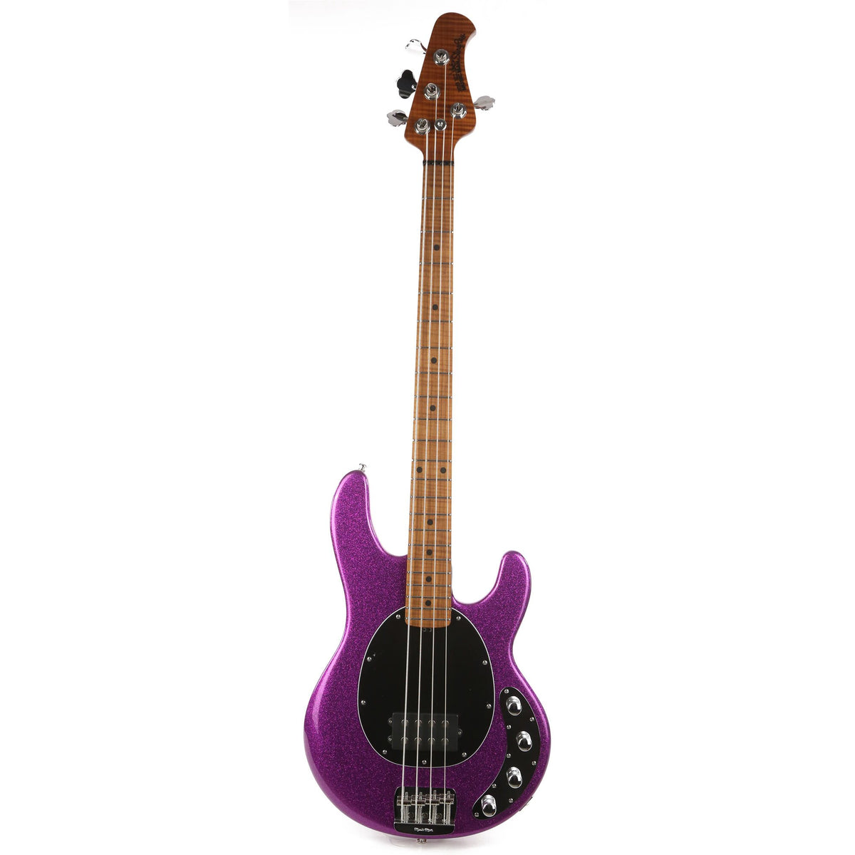 Ernie Ball Music Man StingRay 4 H Special Music Zoo Exclusive Fuchsia Sparkle — 2