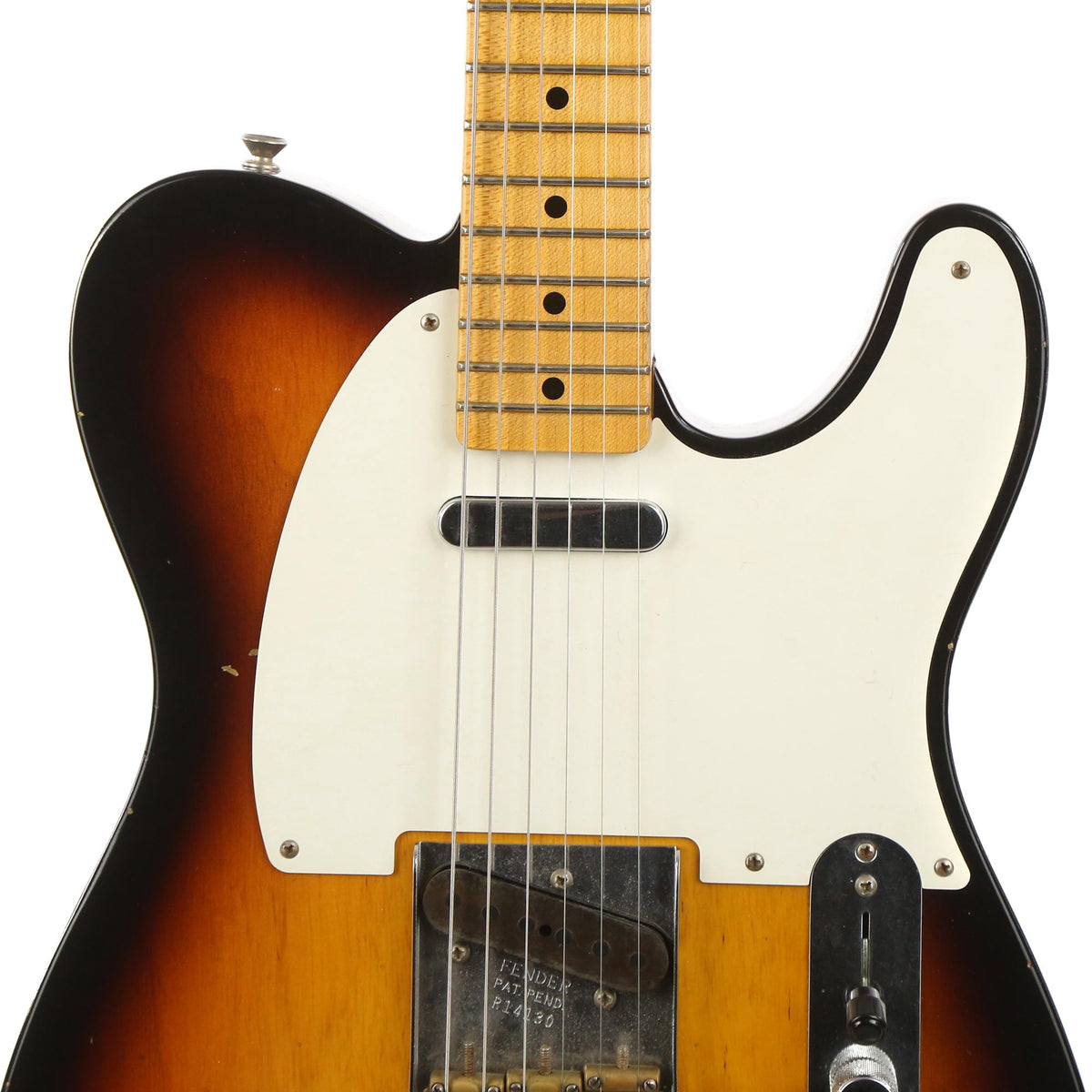 Fender Custom Shop 50s Telecaster Journeyman Relic Faded 3-Tone Sunburst 2014 — 6