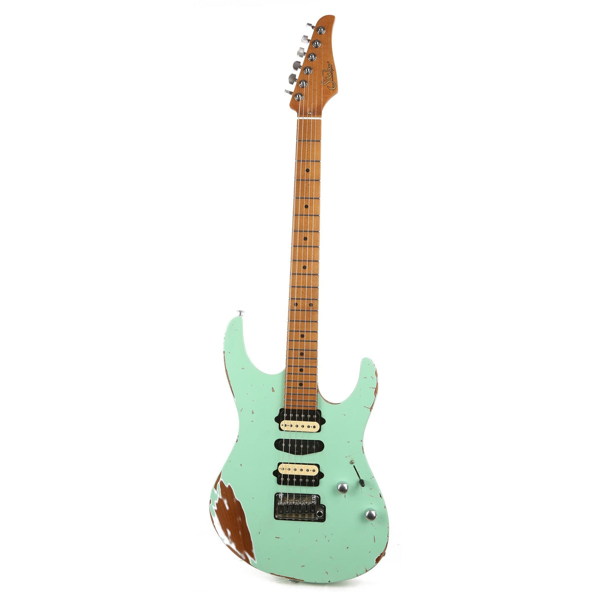 Suhr Modern Antique Roasted Surf Green Extra Heavy Aging 2019 — 2