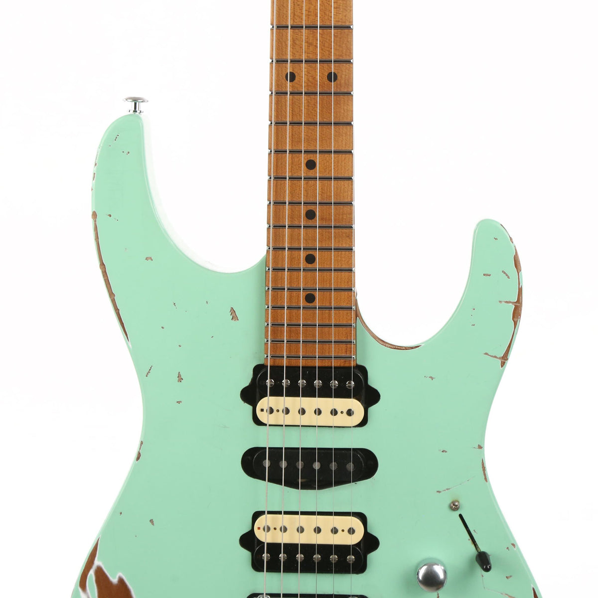 Suhr Modern Antique Roasted Surf Green Extra Heavy Aging 2019 — 6