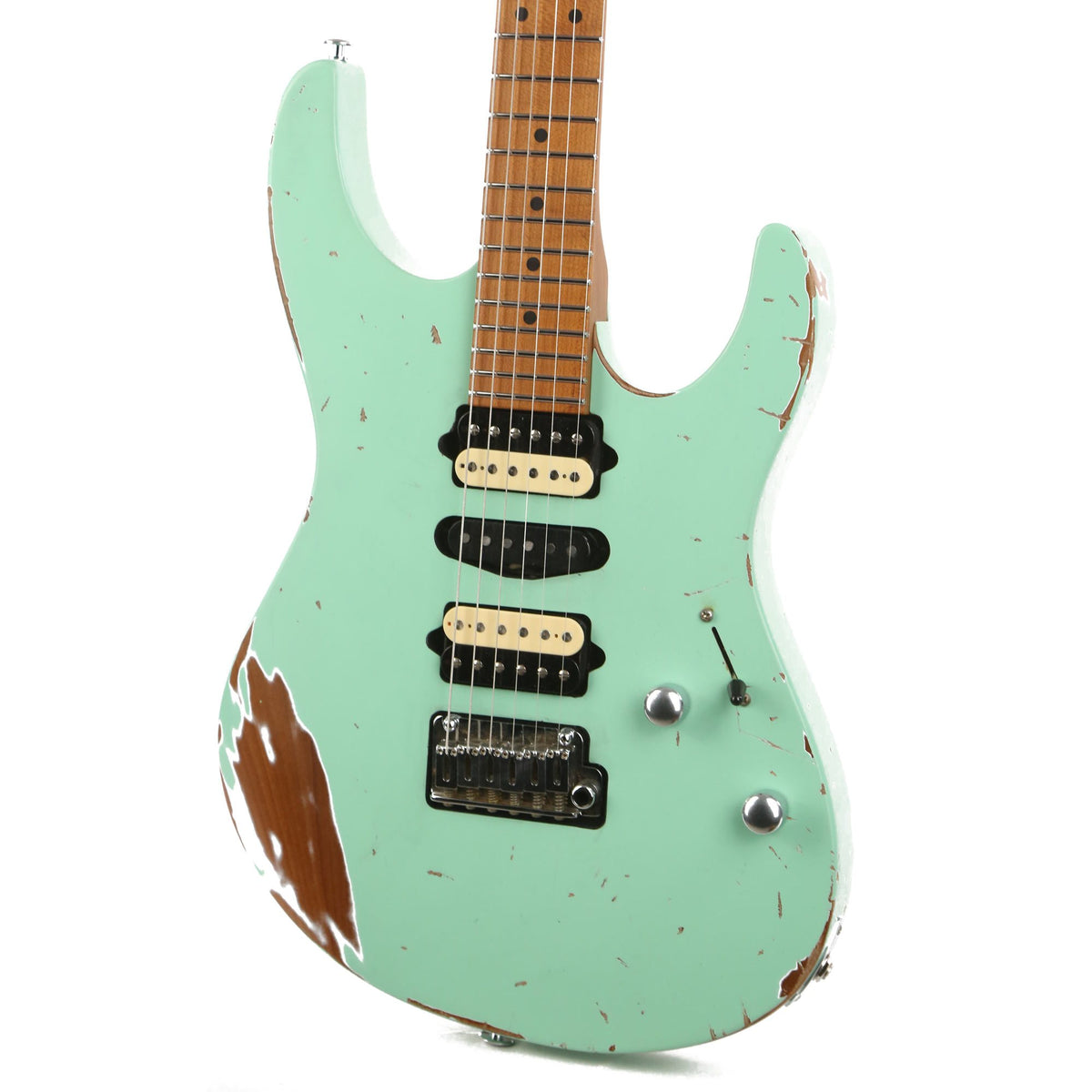 Suhr Modern Antique Roasted Surf Green Extra Heavy Aging 2019 — 7