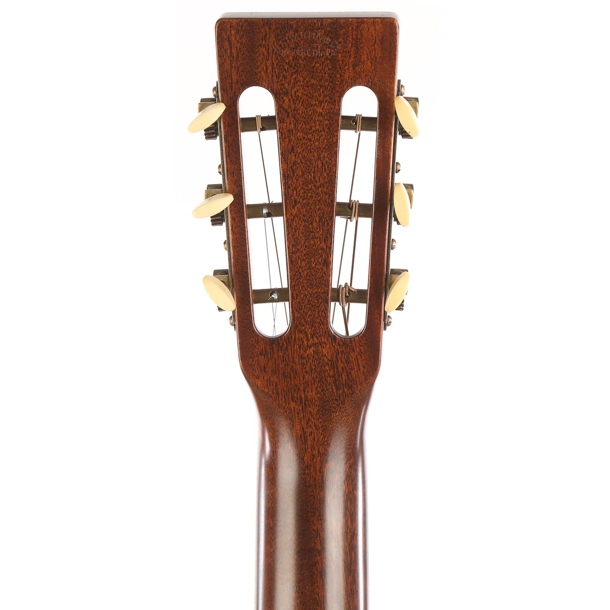 Martin Custom Shop 000 12-Fret Slope Shoulder All Mahogany with Bound Soundhole — 5