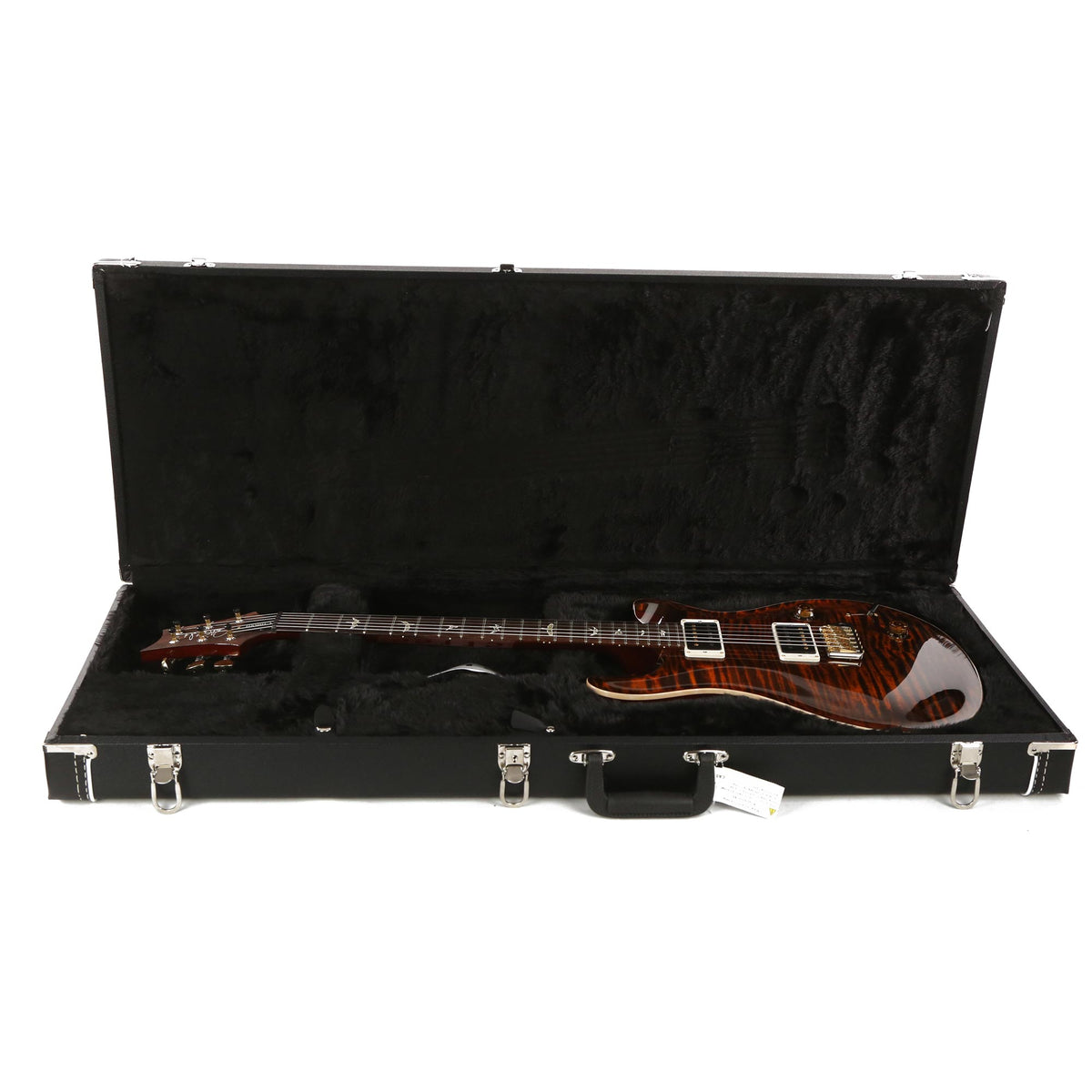 PRS Custom 22 10-Top Orange Tiger 2019 — 8