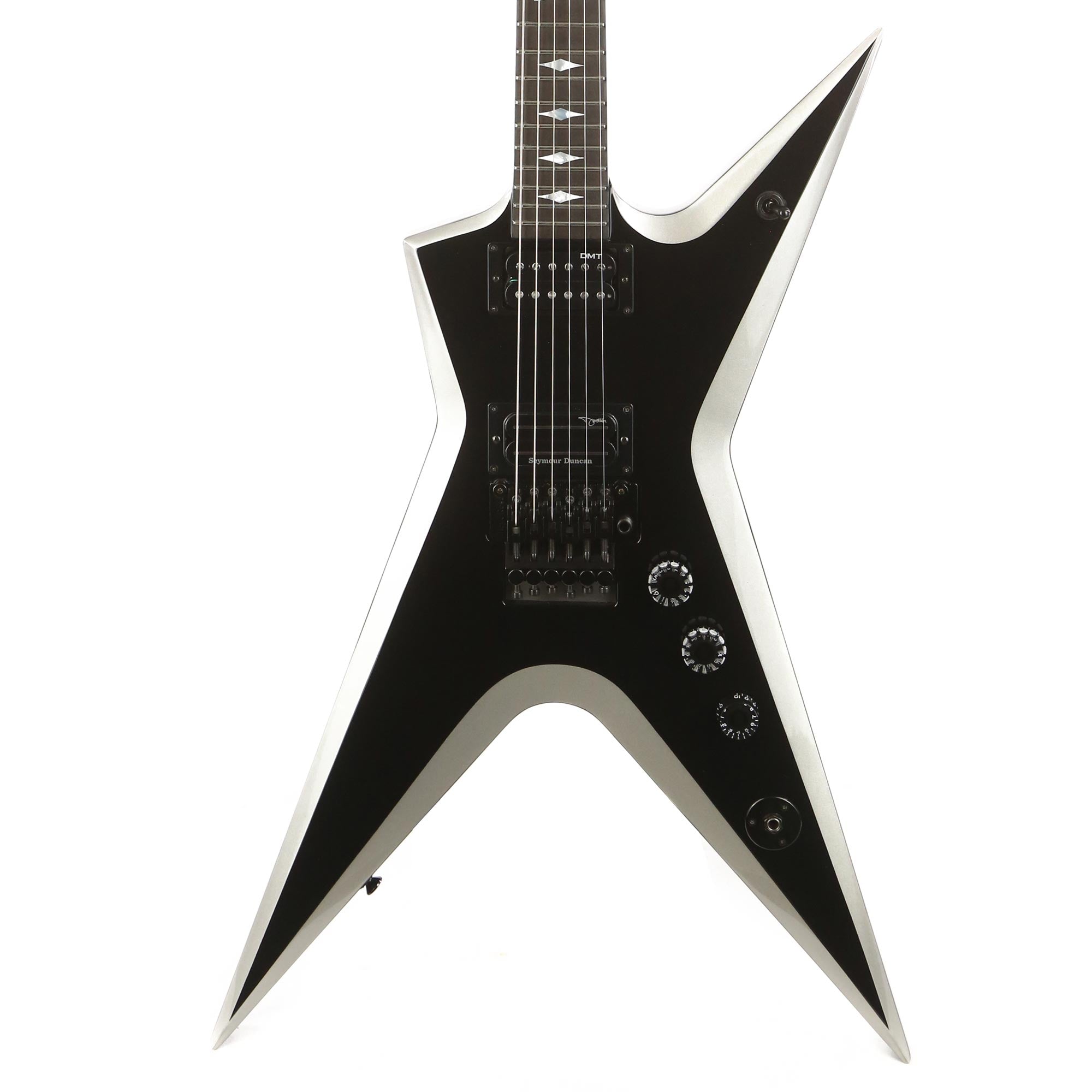 Dean USA Dime Stealth Floyd Black with Silver Bevels 2019 | The