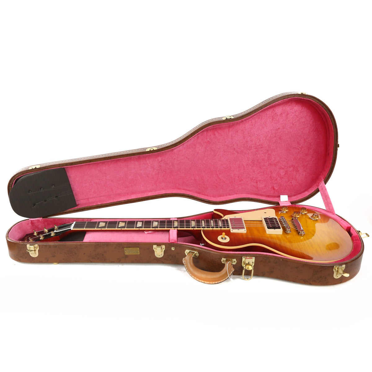 Gibson Custom Shop '59 Les Paul Reissue VOS Orange Sunset Fade Made 2 Measure — 10