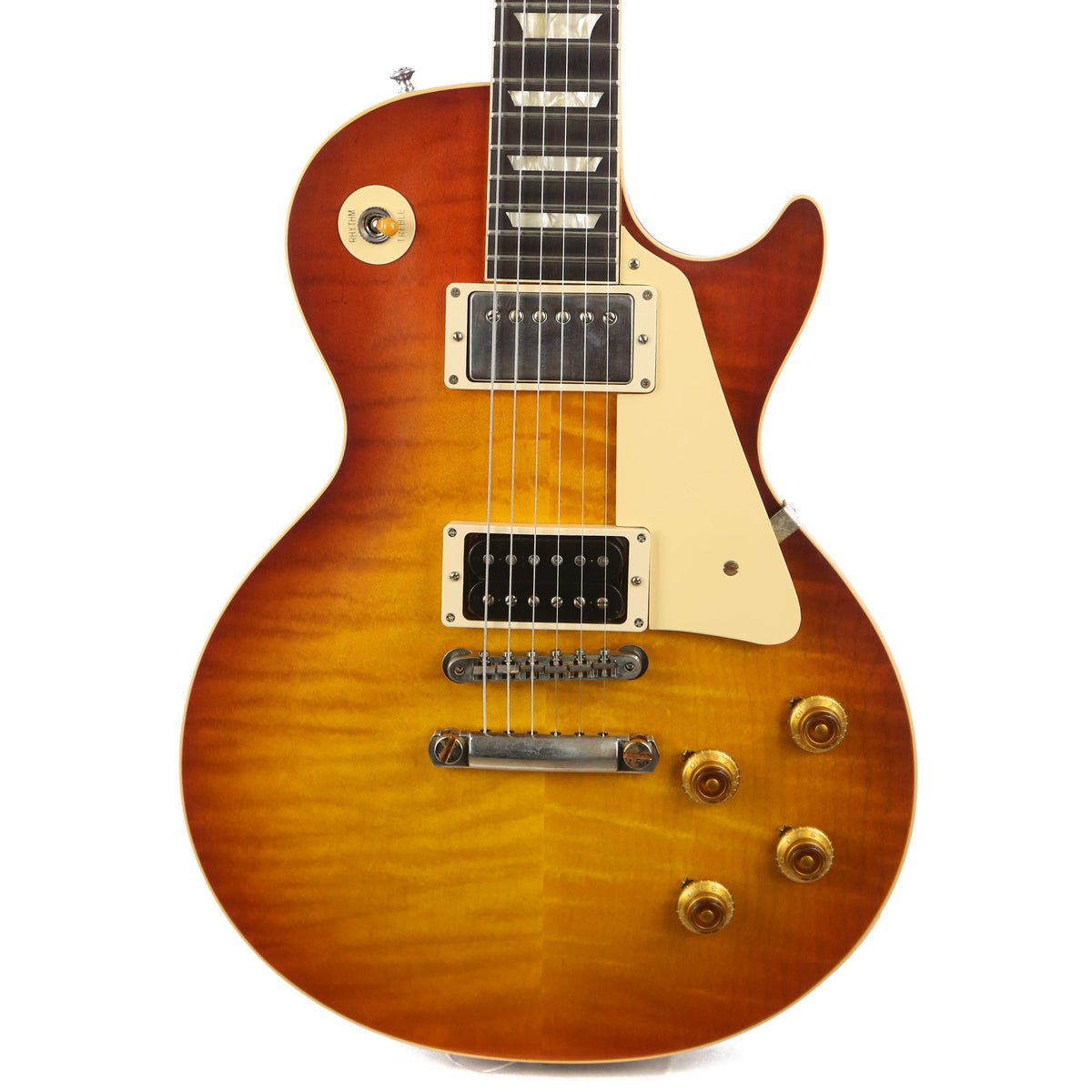 Gibson Custom Shop '59 Les Paul Reissue VOS Orange Sunset Fade Made 2 Measure — 1