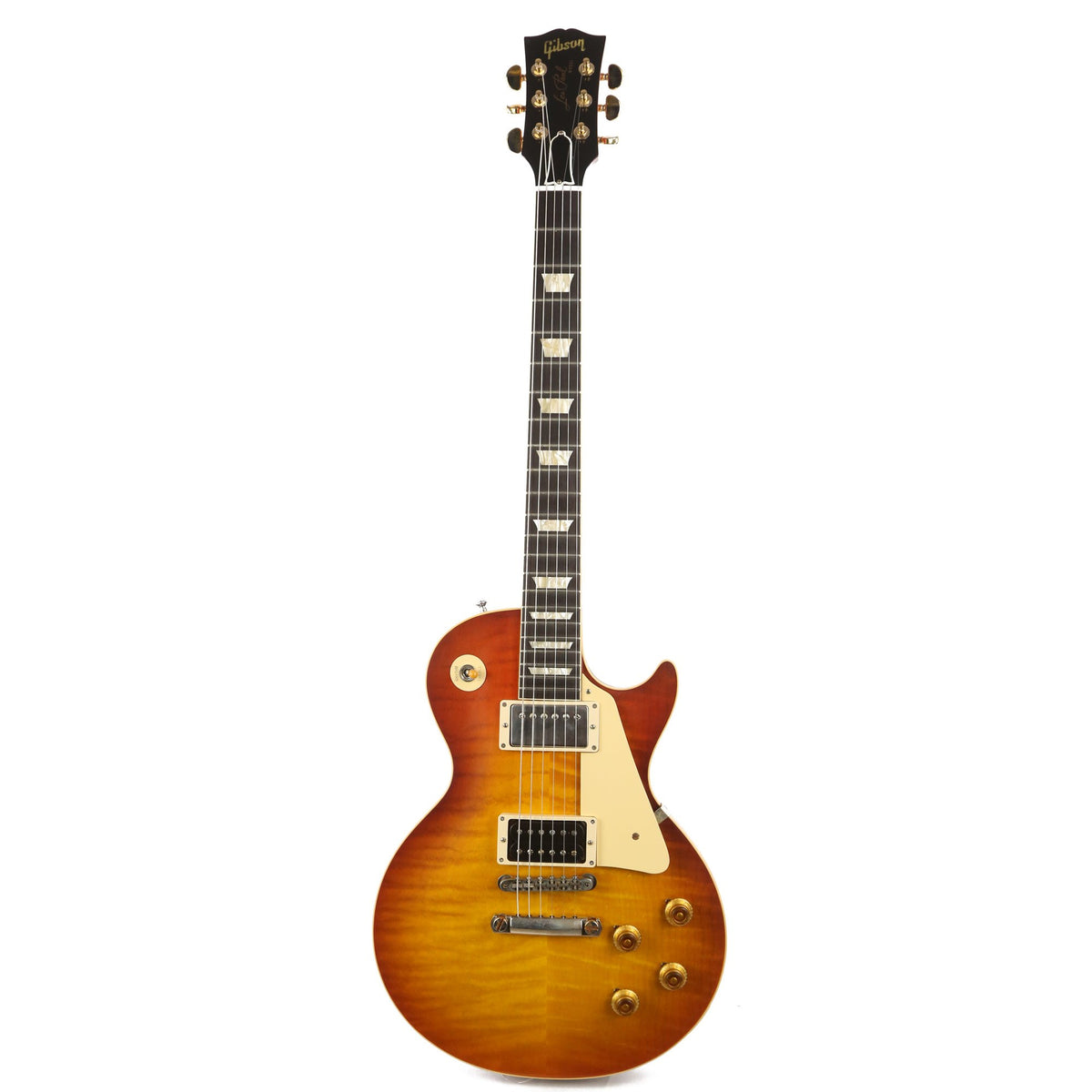 Gibson Custom Shop '59 Les Paul Reissue VOS Orange Sunset Fade Made 2 Measure — 2