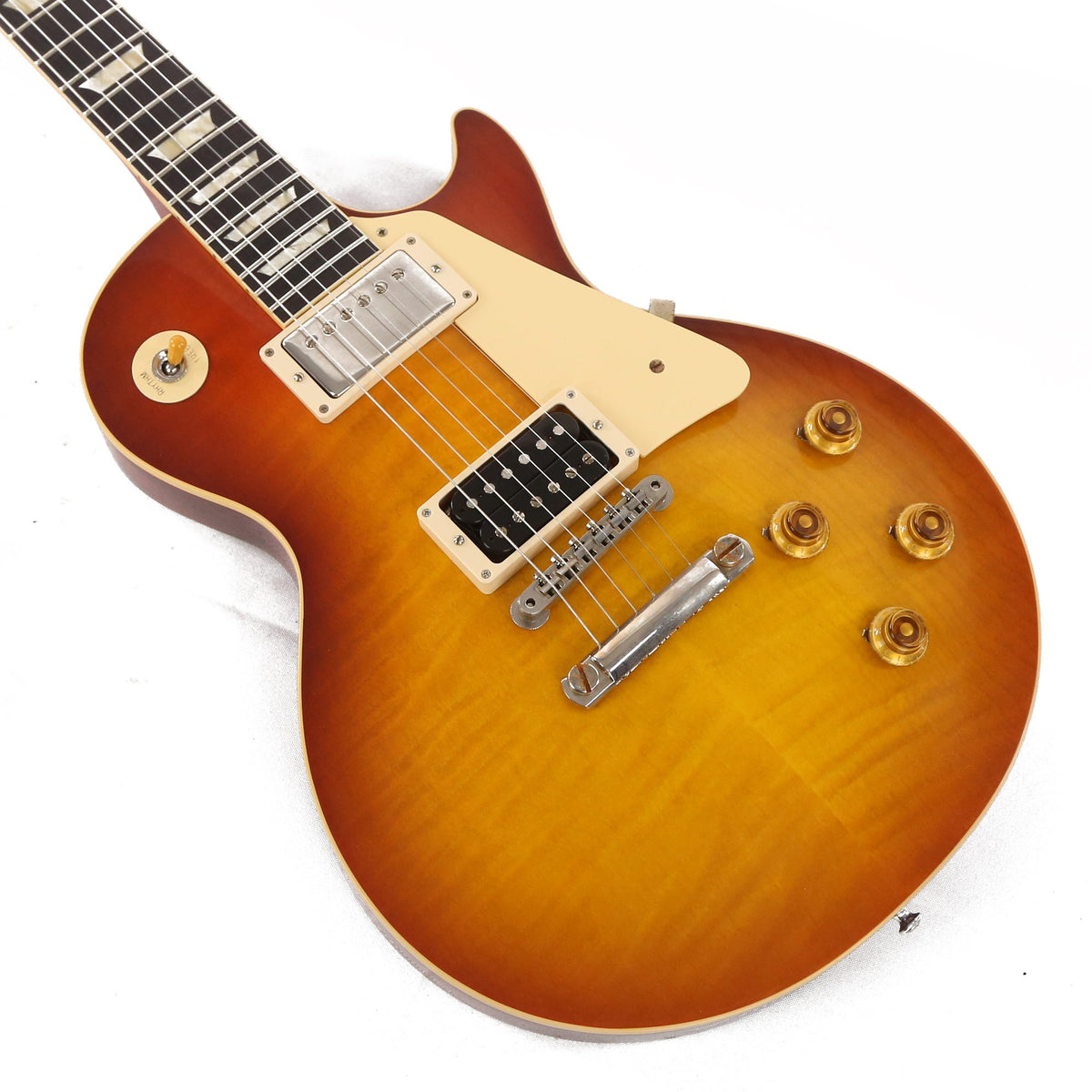 Gibson Custom Shop '59 Les Paul Reissue VOS Orange Sunset Fade Made 2 Measure — 9