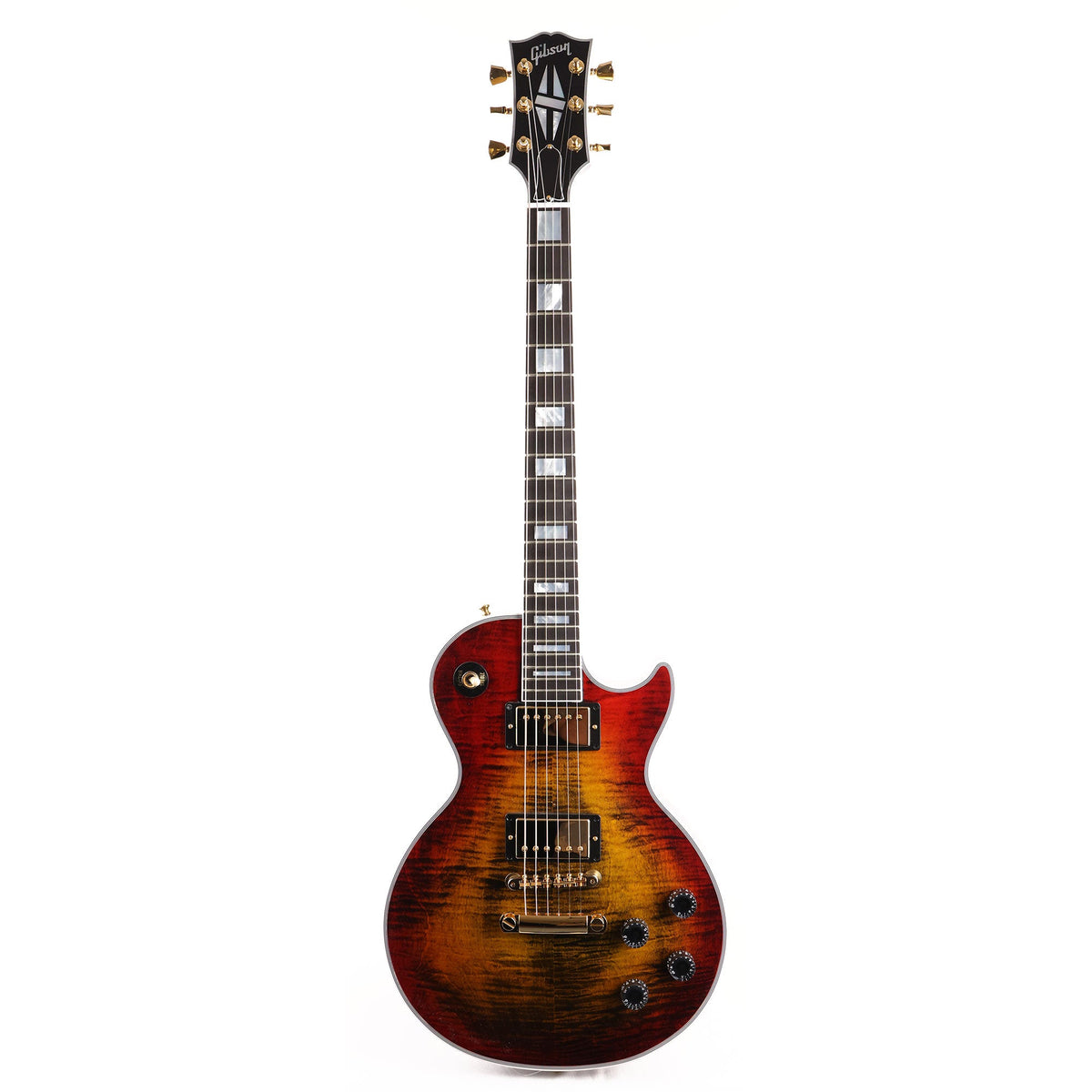 Gibson Custom Shop Les Paul Axcess Custom Figured Top Gloss Bengal Burst — 2