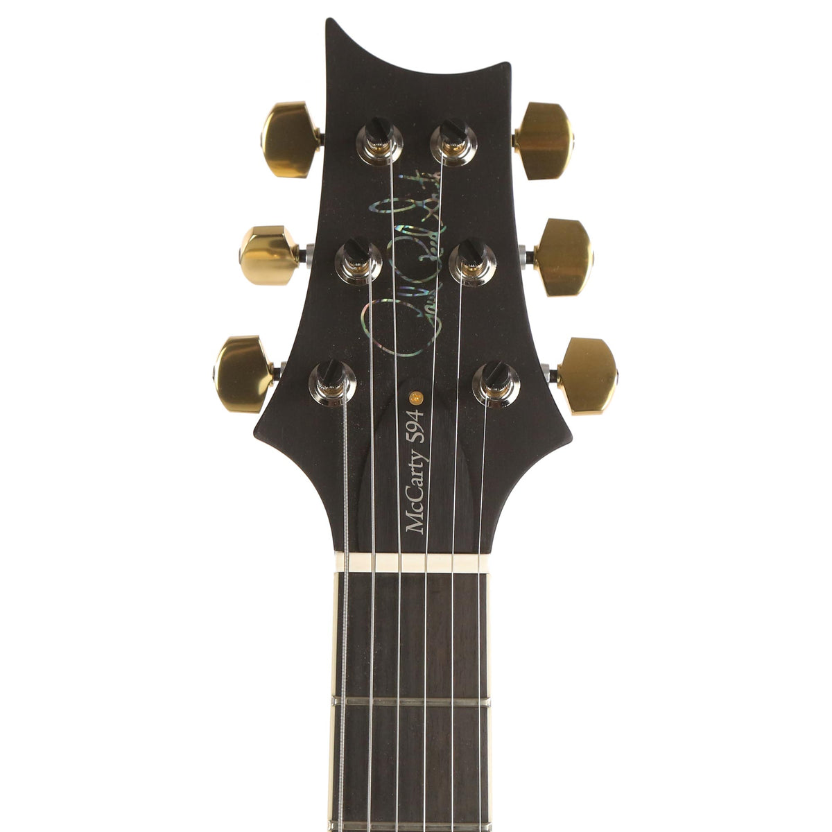 PRS McCarty 594 Singlecut Semi-Hollow Artist Package Charcoal Smokeburst — 4