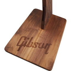 Gibson Guitar Stand Walnut ギブソン ギタースタンド Gibson Handcrafted Wooden Guitar Stand Walnut | The Music Zoo