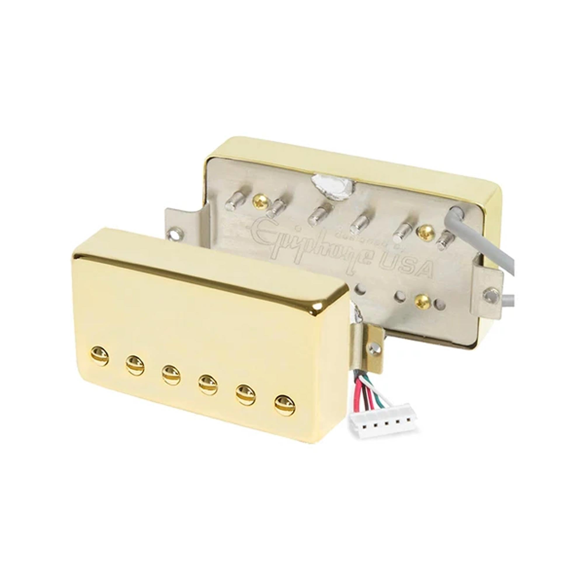 Epiphone ProBucker Humbucker Set Gold Covers | The Music Zoo