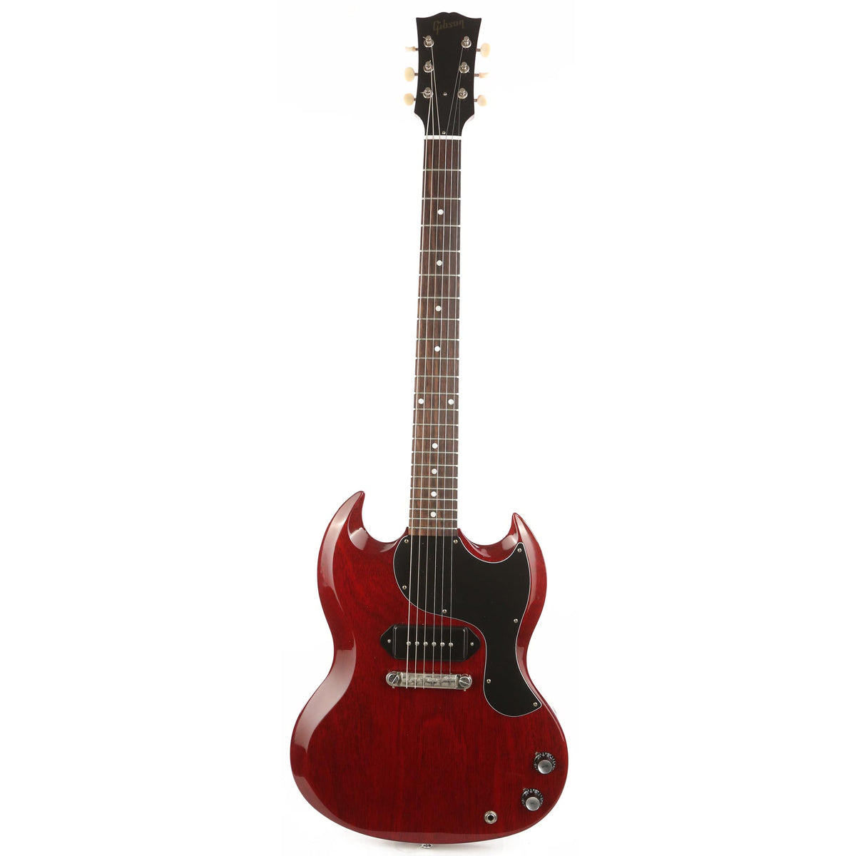Gibson Custom Shop 1963 SG Junior Reissue Lightning Bar VOS Cherry Red — 2