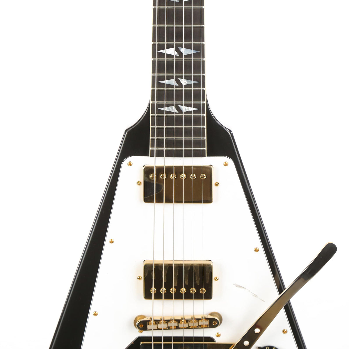 Gibson Custom Shop Jimi Hendrix 1969 Flying V Aged Ebony — 6