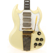 Gibson Custom Shop Jimi Hendrix 1967 SG Custom Aged Polaris White