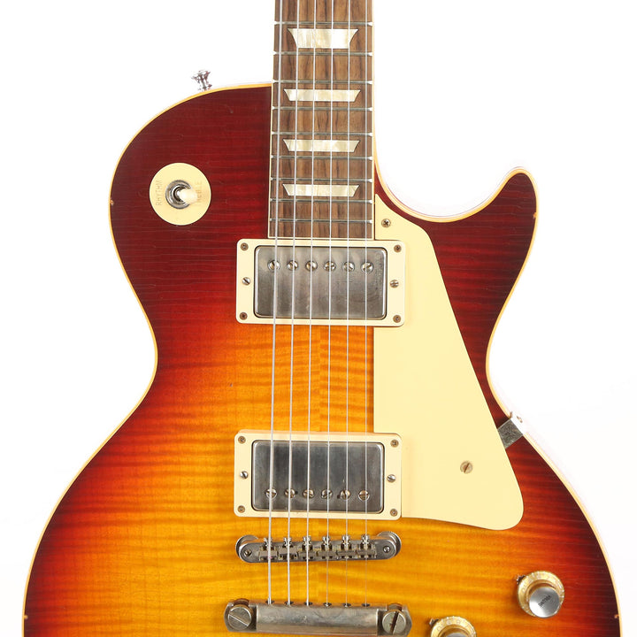 2019 Gibson Custom Shop '60 Les Paul Reissue Aged Dark Cherry Fade Beauty of the Burst Page 74