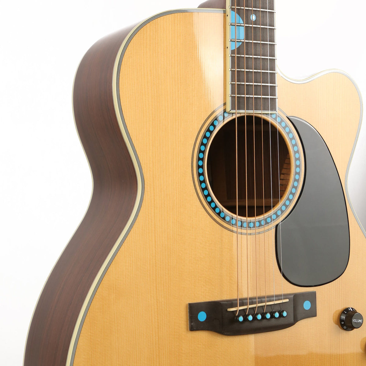 2005 Martin JC Buddy Guy Acoustic-Electric Natural — 7