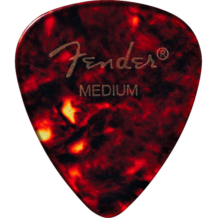 Fender 451 Shape Classic Celluloid Picks Medium 12-Pack Shell