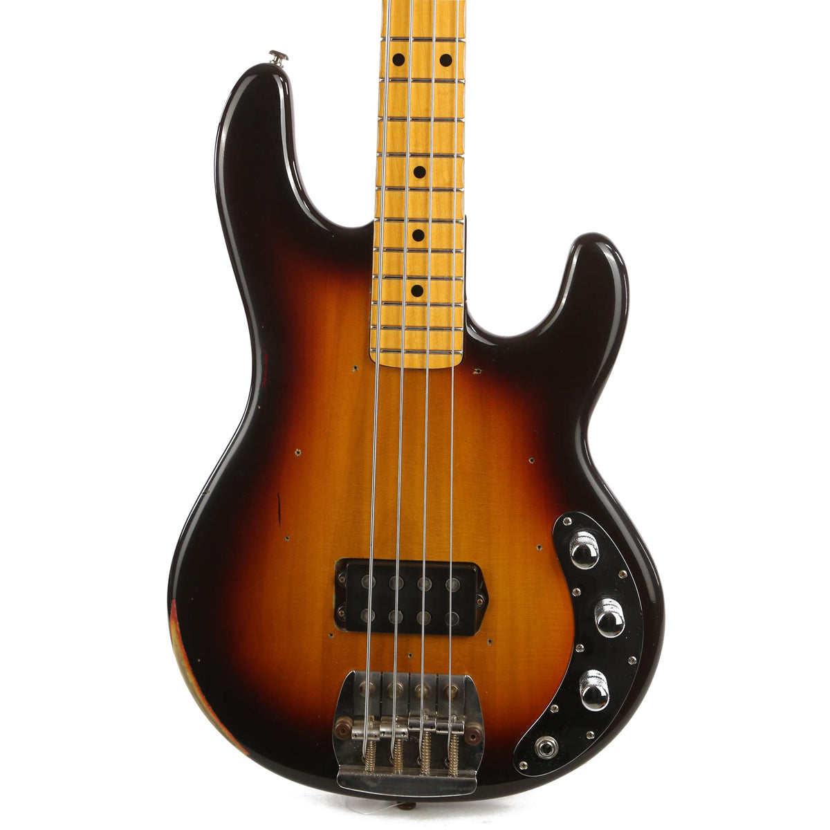 Ernie Ball Music Man Cliff Williams Icon Series StingRay Bass Back in Burst — 1