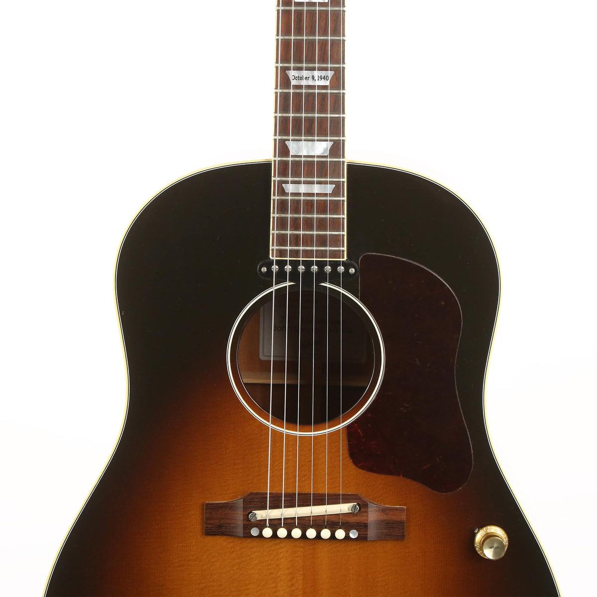 Gibson 70th Anniversary John Lennon J-160E Acoustic-Electric Sunburst 2010 — 6
