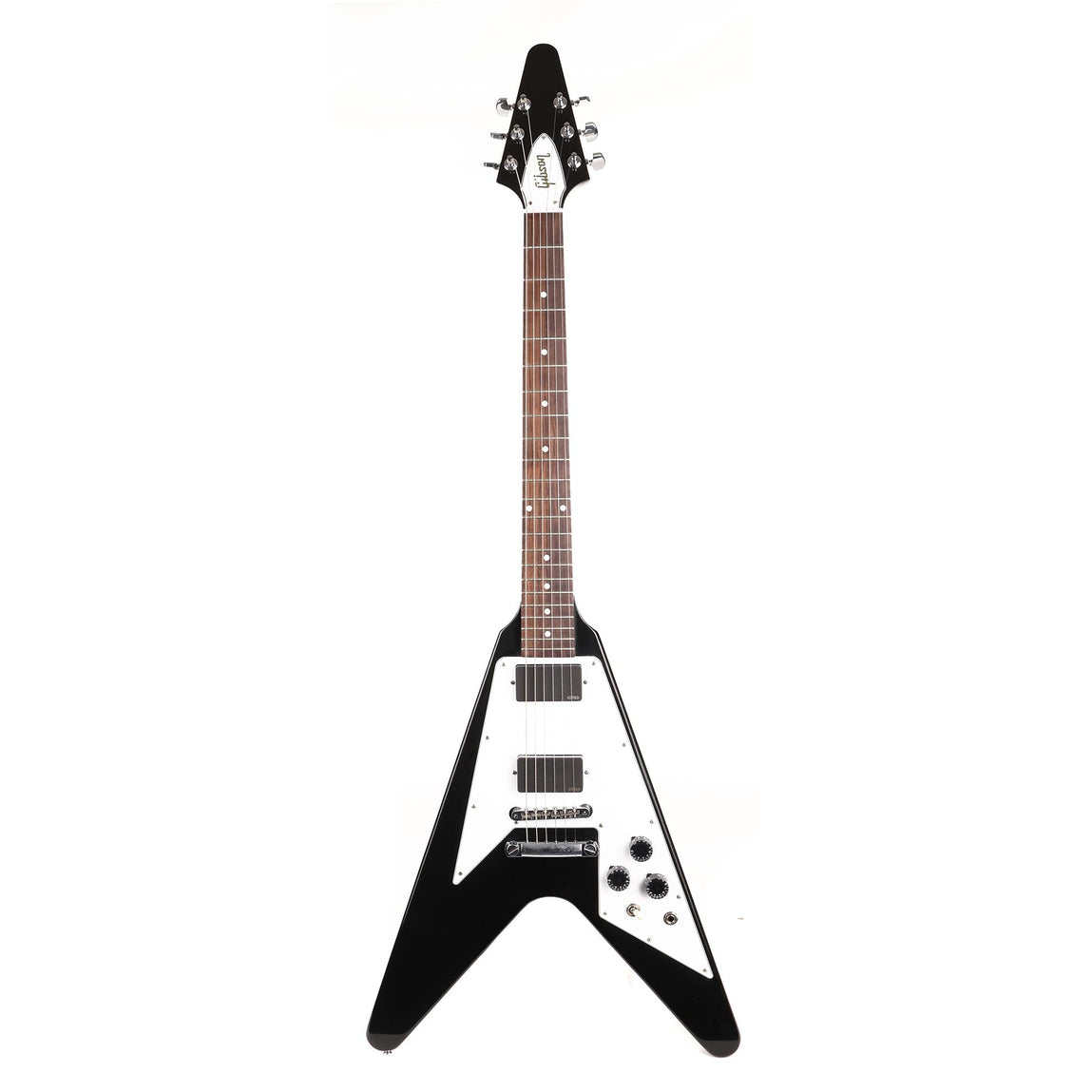 Gibson Custom Shop 1967 Flying V Ebony VOS with EMGs Made 2