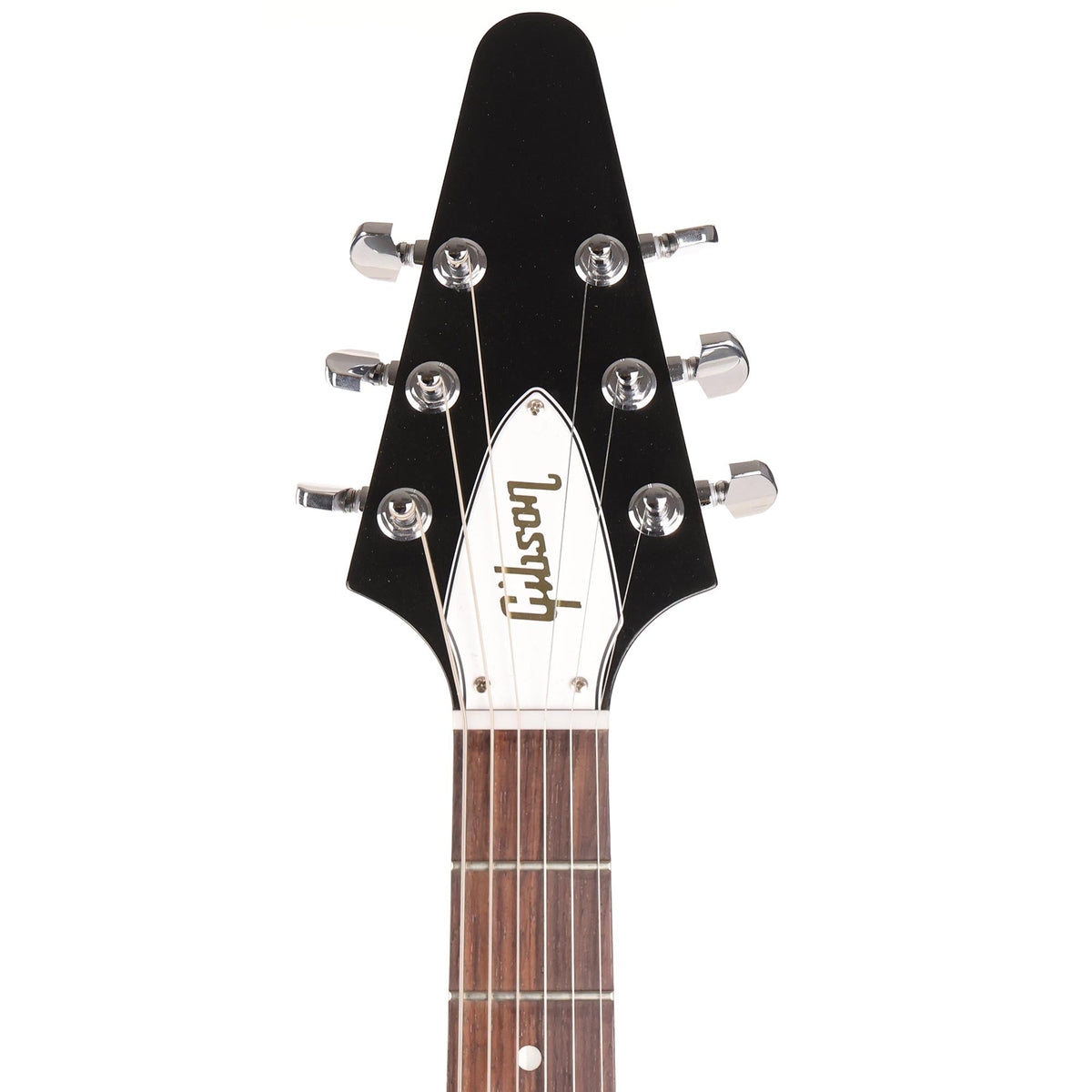 Gibson Custom Shop 1967 Flying V Ebony VOS with EMGs Made 2 Measure — 4