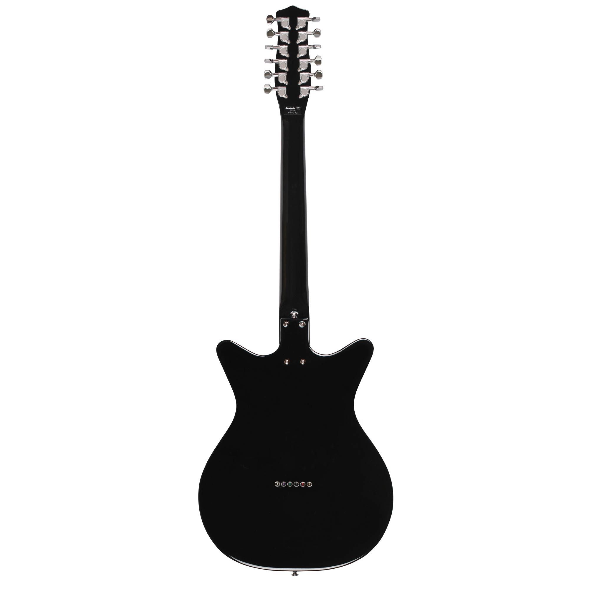 Danelectro 59X-12 12-String Black | The Music Zoo