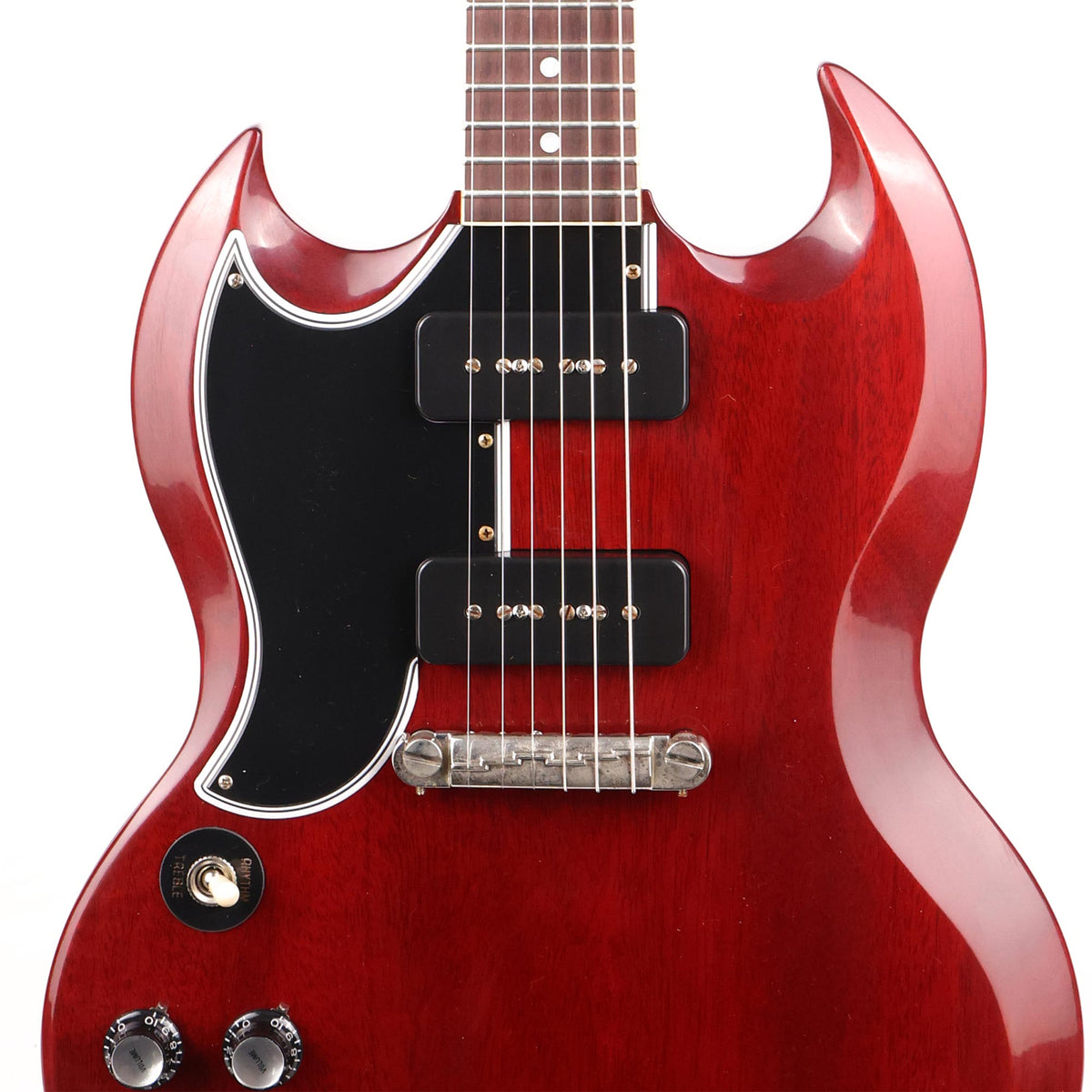 Gibson Custom Shop 1963 SG Special Left-Handed VOS Cherry Red Made 2 Measure — 6