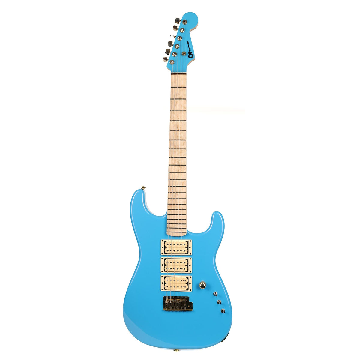 Charvel Custom Shop San Dimas Robins Egg Blue with Matching Headstock — 2