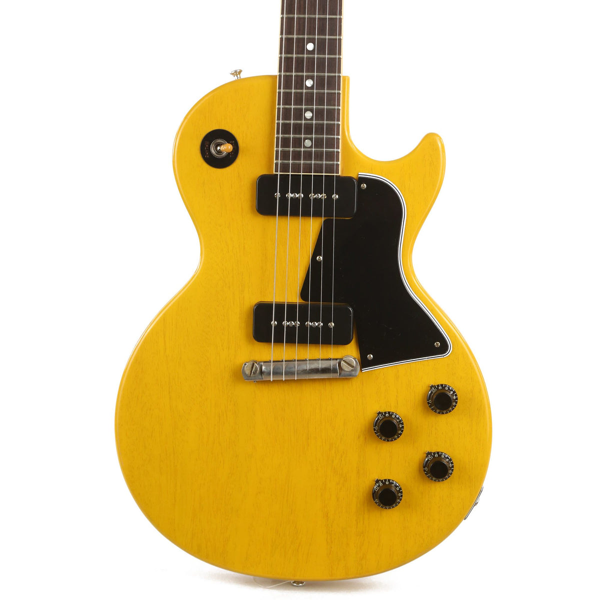 Gibson Custom Shop 1956 Les Paul Special Singlecut Bright TV Yellow VOS — 1