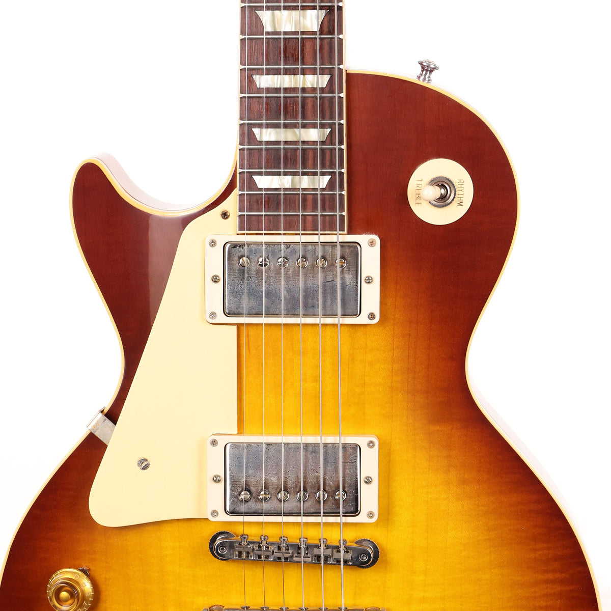 Gibson Custom Shop 1958 Les Paul Standard Reissue Left-Handed Iced Tea Burst  Used — 6
