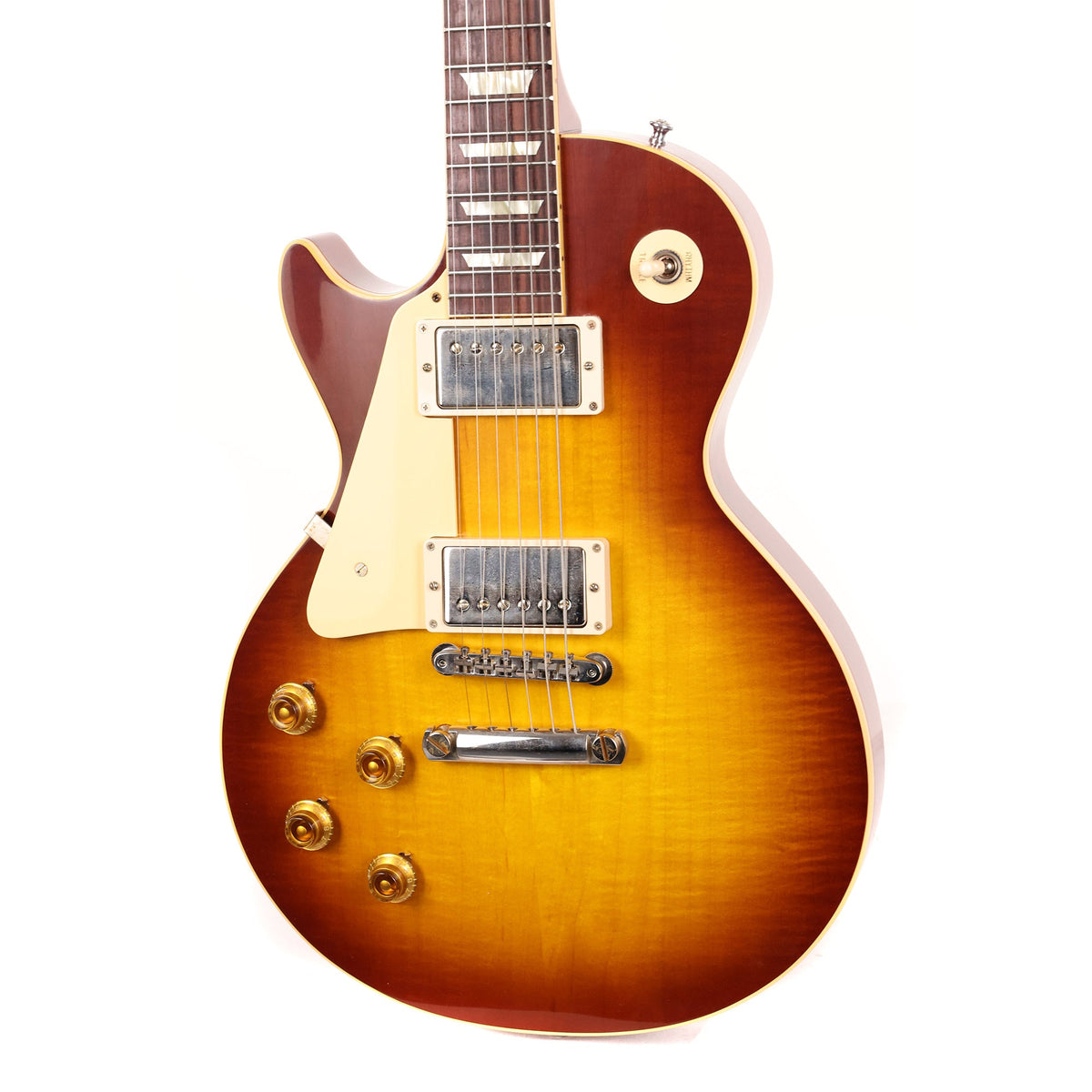 Gibson Custom Shop 1958 Les Paul Standard Reissue Left-Handed Iced Tea Burst  Used — 7